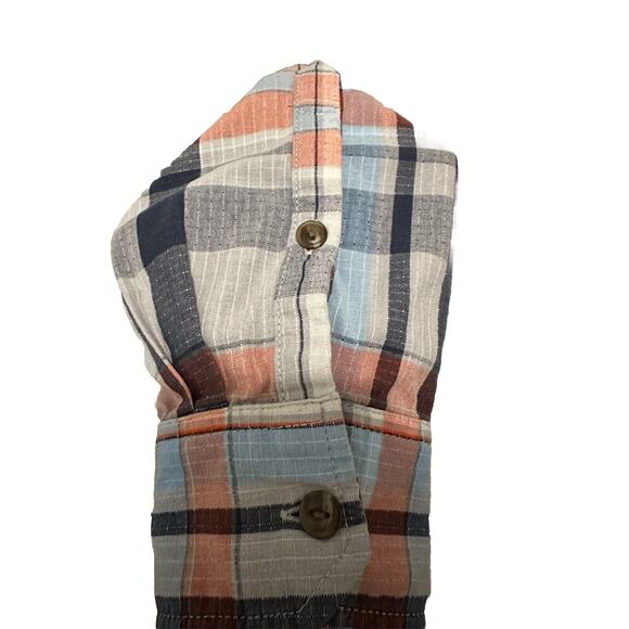 The North Face Men’s Shirt Size L Multicolor Plaid Outdoor Hiking Long Sleeve - Picture 3 of 6